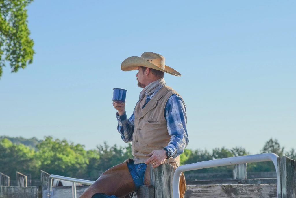 Cowboys are often associated with masculinity